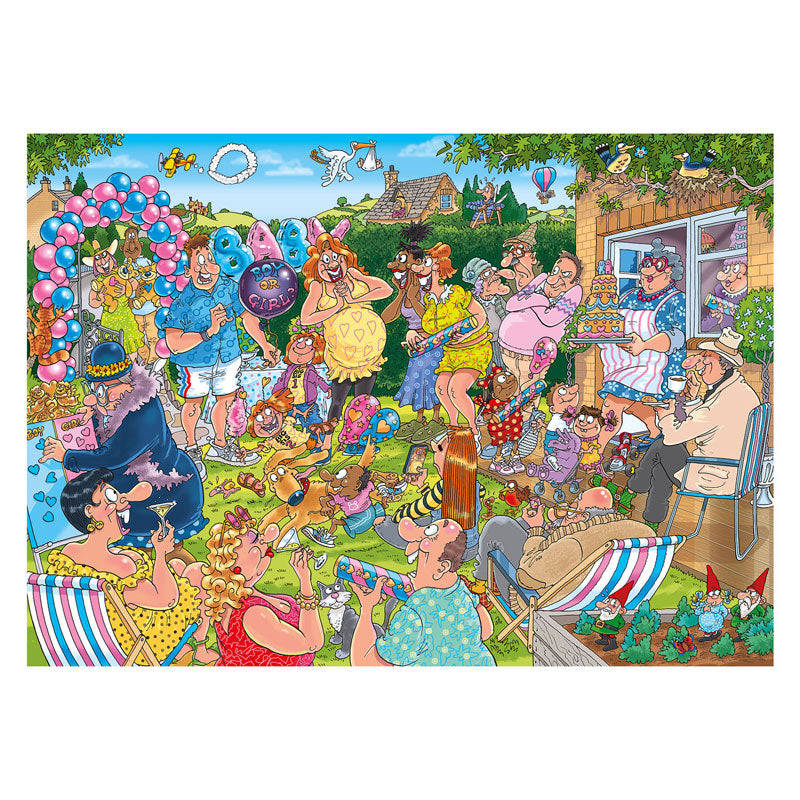 Afbeelding laden in galerijviewer, Jumbo wasgij mystery 31 - gender reveal! - 1000st.
