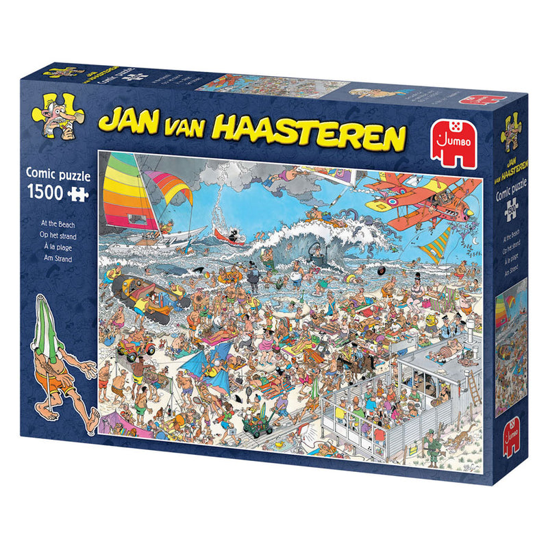 ギャラリービューアに画像をロードする, Jumbo puzzel 1500 stukjes jvh - op het strand
