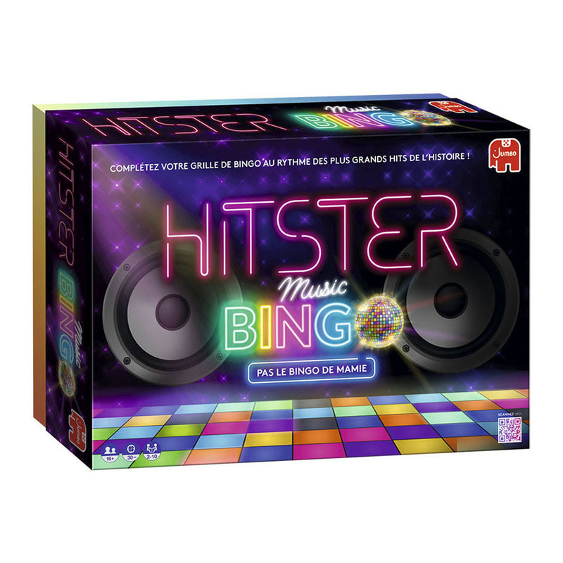 Afbeelding laden in galerijviewer, Hitster jumbo bingo gezelschapsspel
