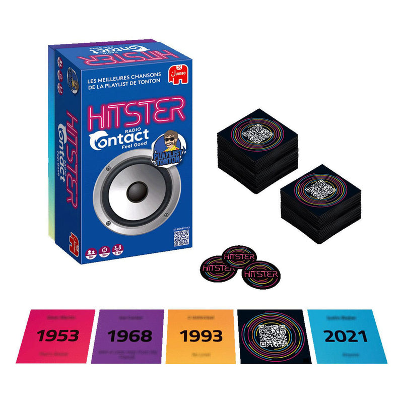 Afbeelding laden in galerijviewer, Hitster jumbo radio contact muziekspel
