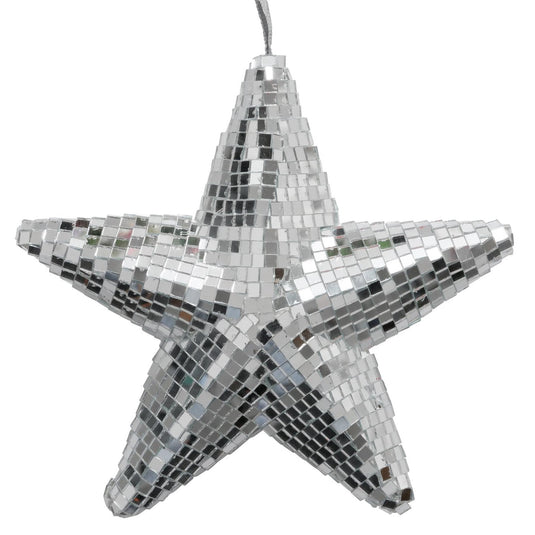 Boltze home kersthanger disco ster 20x20cm