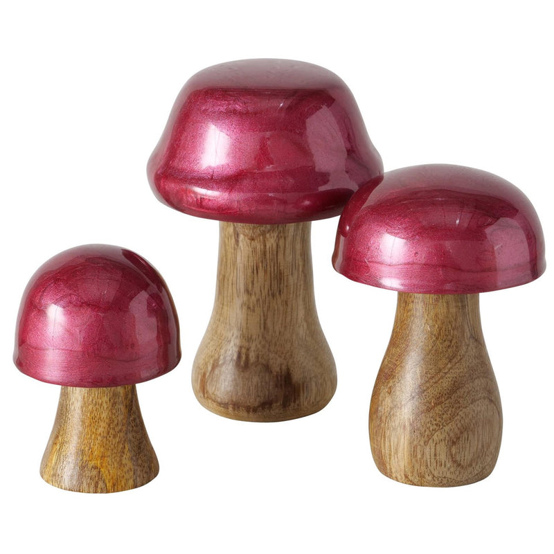 Load image into Gallery viewer, Boltze home beeld paddenstoel set a 3
