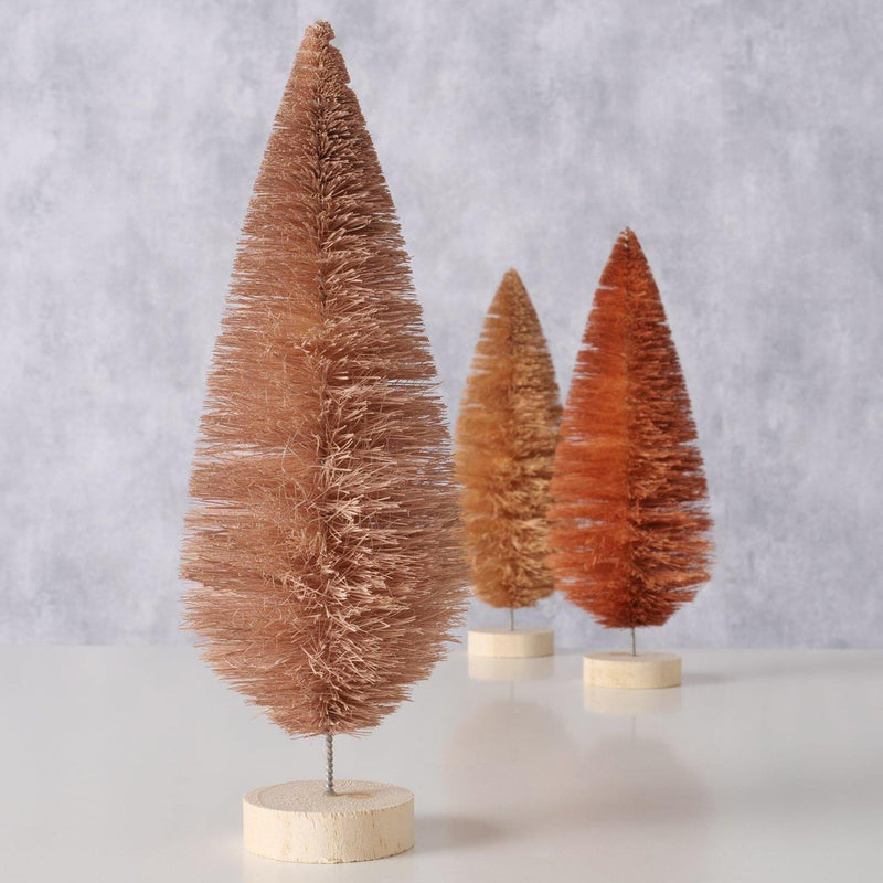 Afbeelding laden in galerijviewer, Boltze home decoratief boom bosco sisal dia.9x23cm geel rood bruin roze
