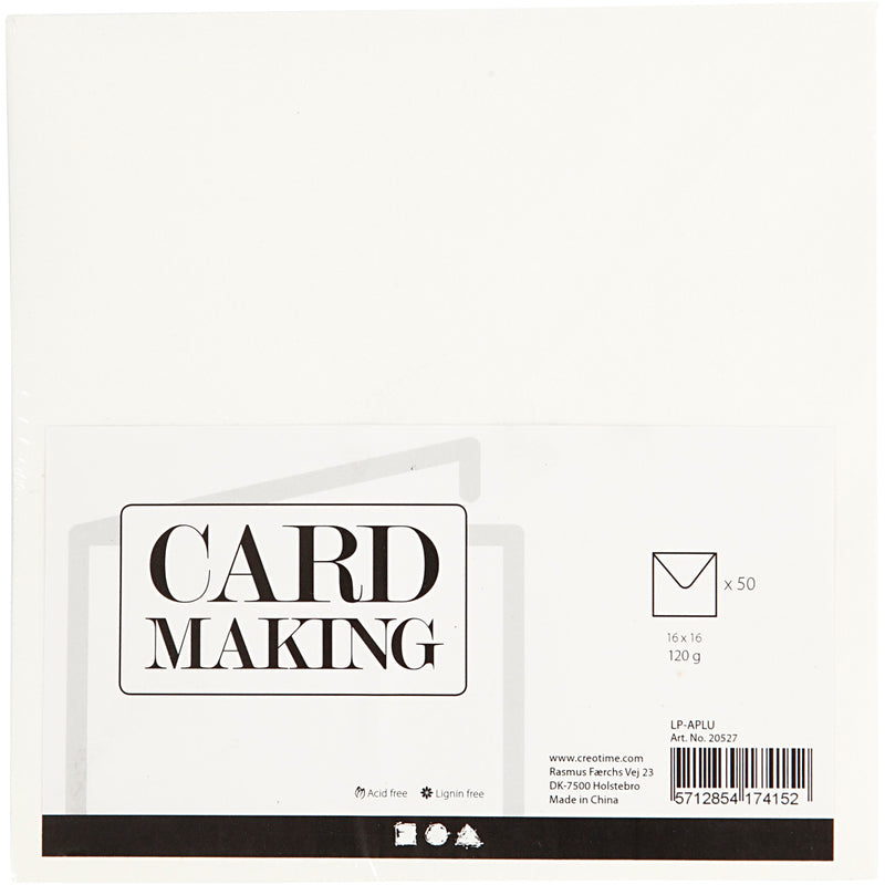 Load image into Gallery viewer, Https: www.cchobby.nl enveloppen-afmeting-envelop-16x16-cm-120-gr-off-white-50-stuk-1-doos
