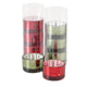 Boltze home theelichthouder balos 4-delig h3cm groen rood