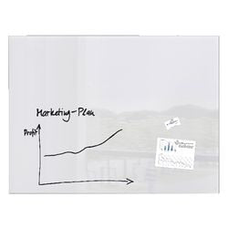 Glasmagneetboard artverum gl211 sigel 120x90cm wit