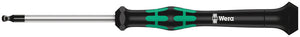 Wera 2052 kraftform micro zeskant-kogelkop schroevendraaier, 1.5 mm x 60 mm - 1 stuk(s) - 05118090001