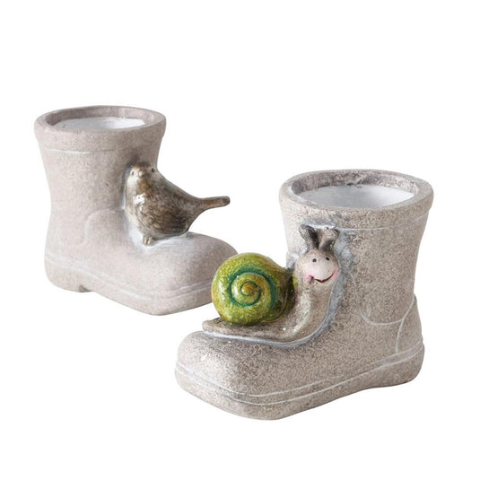 Boltze home bloempot laars 10,3cm