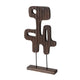 Boltze home beeld estran abstract 27x6,2x51,3cm mango