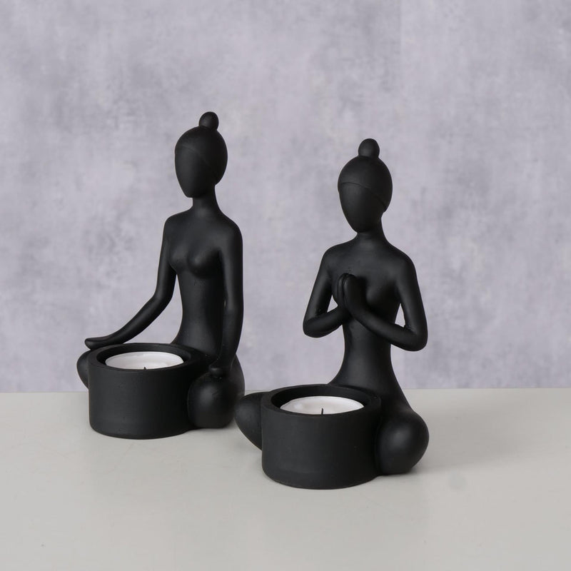 Load image into Gallery viewer, Boltze home theelichthouder yoga
