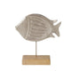 Boltze home beeld fisky h23,5cm