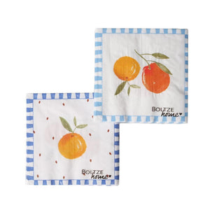 Boltze home servetten sinaasappel 20-delig papier fsc 33x33cm