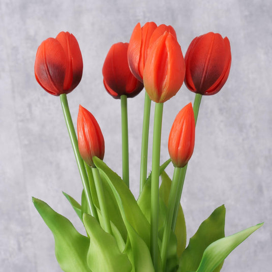 Boltze home kunstbloemen tulp 40cm rood