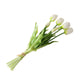 Boltze home kunstbloemen tulp 40cm wit