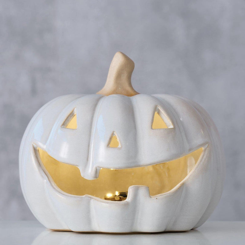 Afbeelding laden in galerijviewer, Boltze home decoratieve standaard led monty pompoen ø10,5xh9cm
