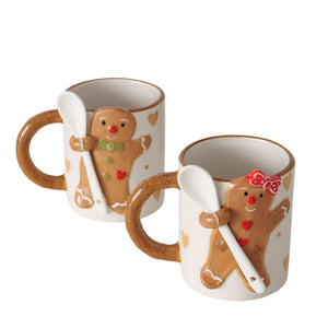 Boltze home jumbo-mok ginger 520ml ø9,2xh12cm