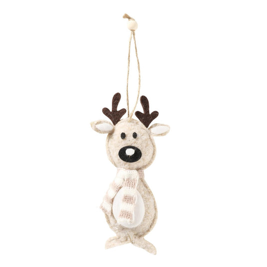Boltze home kersthanger hert 7x30x14cm