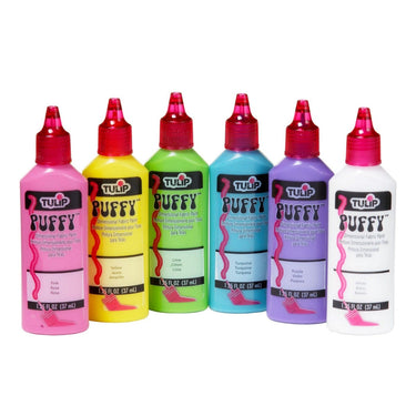 Tulip • 3d textielverf 37ml puffy 6st.