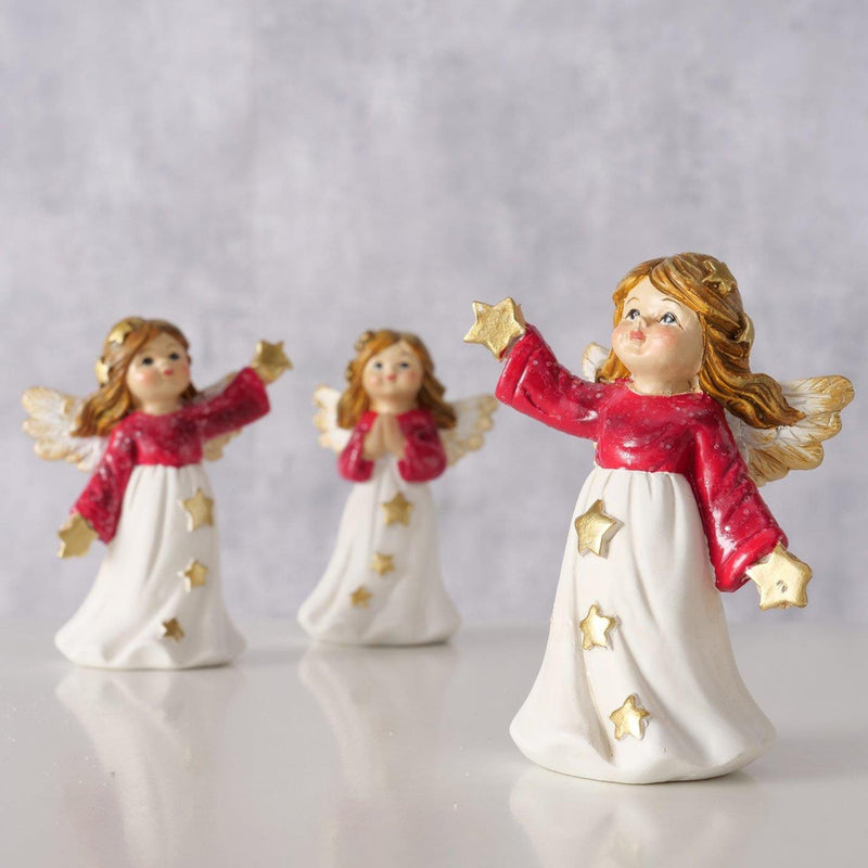 Load image into Gallery viewer, Boltze home figuur engel 4,3x3,5x7cm
