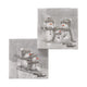 Boltze home servetten frosty pak a 20