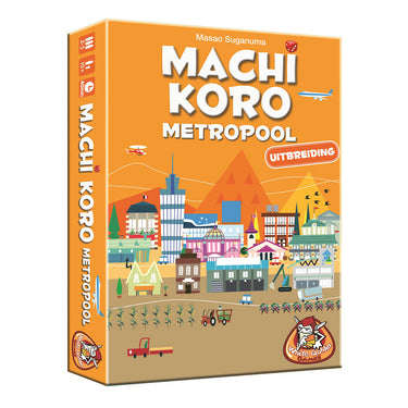 White goblin games machi koro uitbreiding - metropool