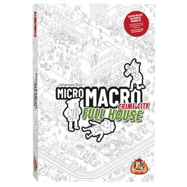 White goblin games micromacro: crime city full house bordspel (nederlands, 1 - 4 spelers, 15 - 45 minuten, vanaf 12 jaar)