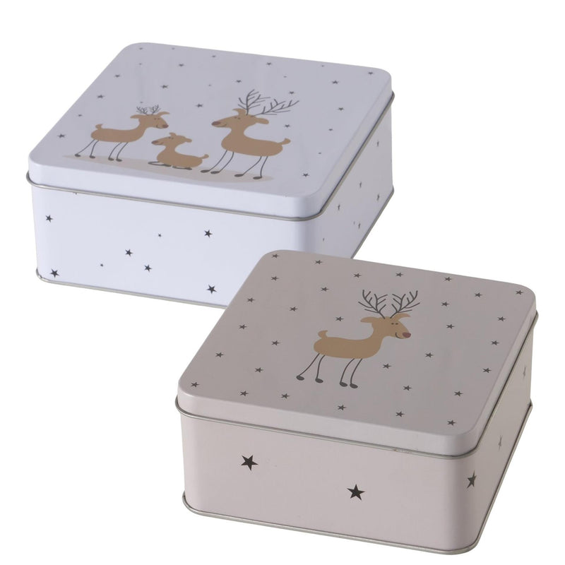 Afbeelding laden in galerijviewer, Boltze home opbergblikset timba 2-delig lxb13-15cm h6-7cm
