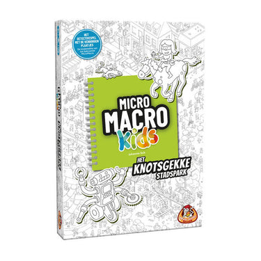 White goblin games - micro macro kids - coöperatiefspel - 1 tot 4 spelers - 15 minuten - vanaf 6 jaar