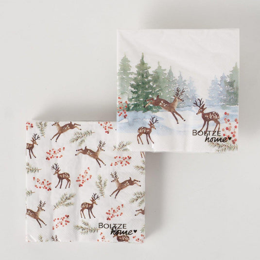 Boltze home servetten roxy pak a 20 16,5x16,5x3cm