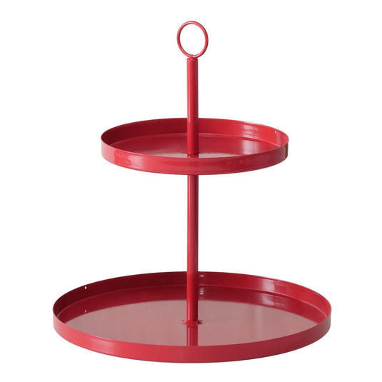 Boltze home etagã¨re samina rood ø30xh34cm