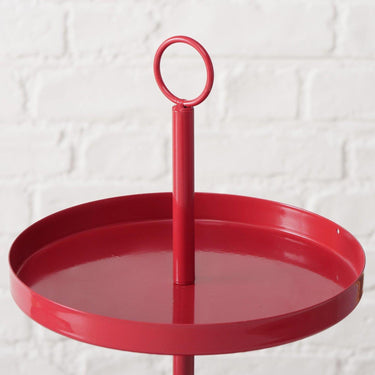Boltze home etagã¨re samina rood ã˜30xh34cm