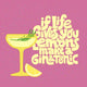 Duni servetten gin tonic 24x24cm