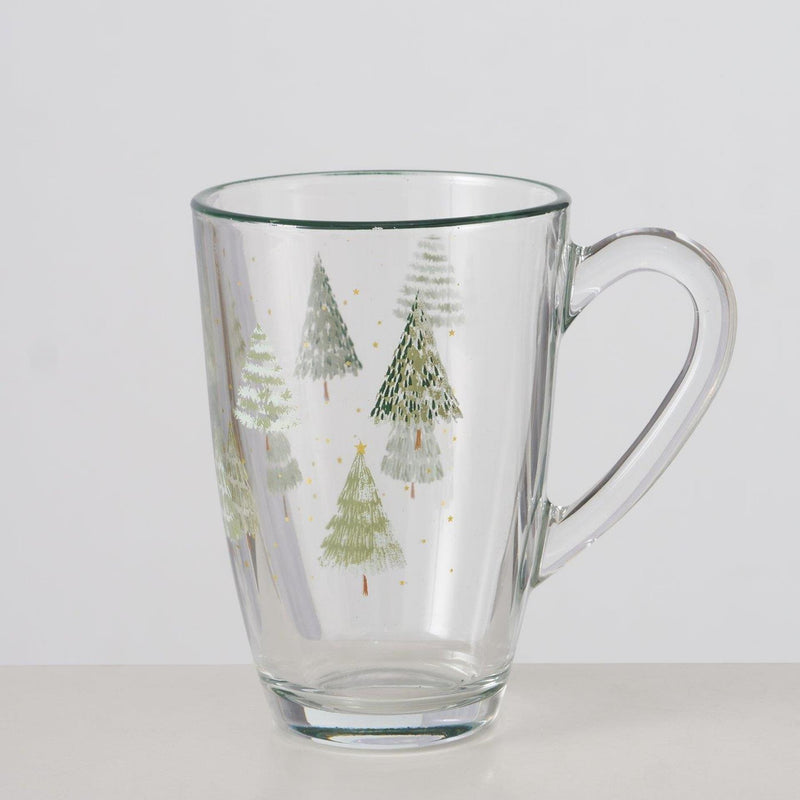 Load image into Gallery viewer, Boltze home mok kerstboom 325ml glas
