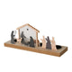 Boltze home kersttafereel 30x9,2x12,5cm