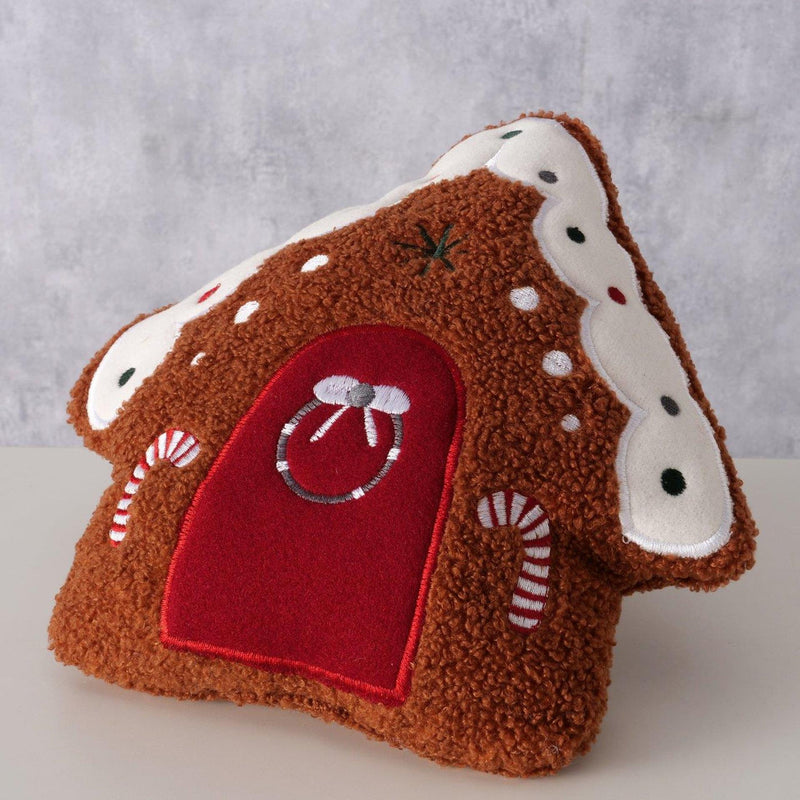 Chargez l'image dans la visionneuse de la galerie, Boltze home kussen ginger peperkoekhuis 28cm

