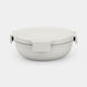 Brabantia make take saladebak 1,3l light grey