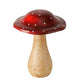 Boltze home paddenstoel pilo mangohout 13x13x15cm