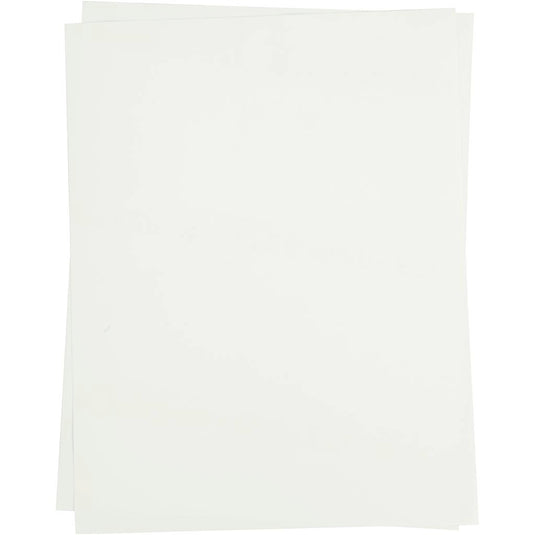 Creativ company transfer vellen, vel 21,5x28 cm, voor licht textiel, transparant, 5 vel 1 doos