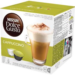 Cappuccino nescafe dolce gusto koffiecups 16 stuks cappuccino creamer