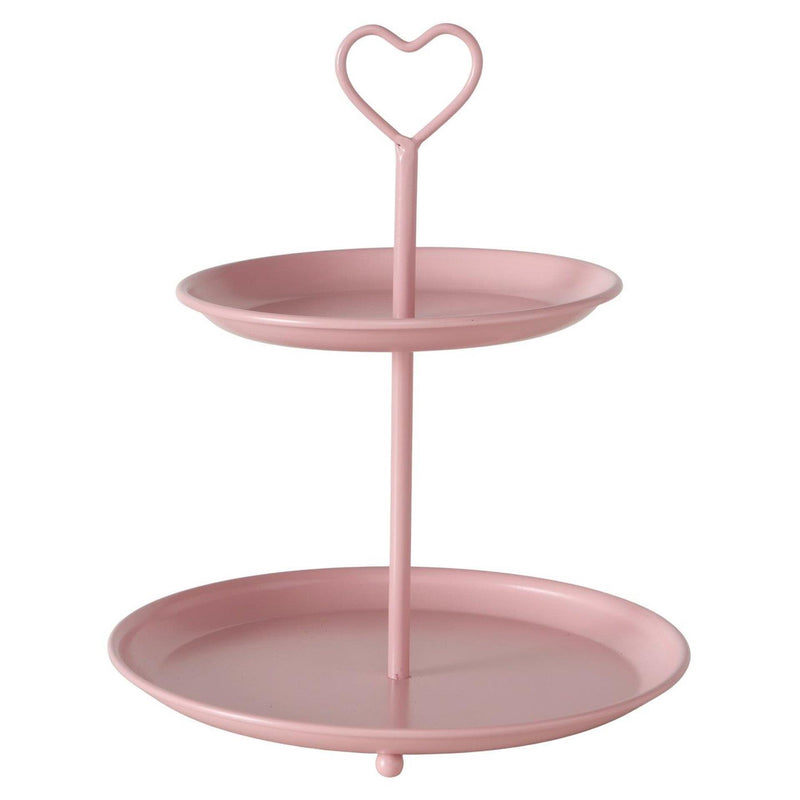 Load image into Gallery viewer, Boltze home etagère roze ø21xh25cm
