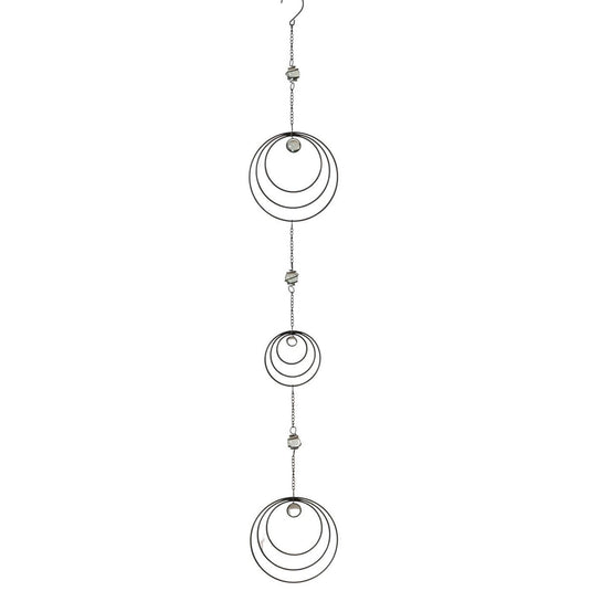 Boltze home guirlande sarona 15x2,5x100cm metaal glas