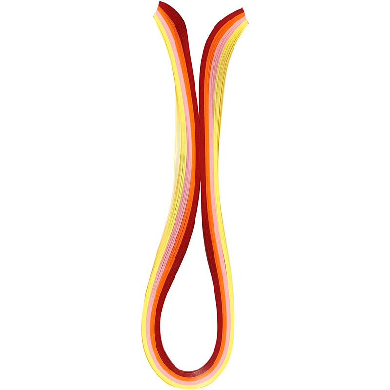Afbeelding laden in galerijviewer, Https: www.cchobby.nl quilling-stroken-l-78-cm-b-5-mm-120-gr-oranje-roze-rood-geel-100-stuk-1-doos
