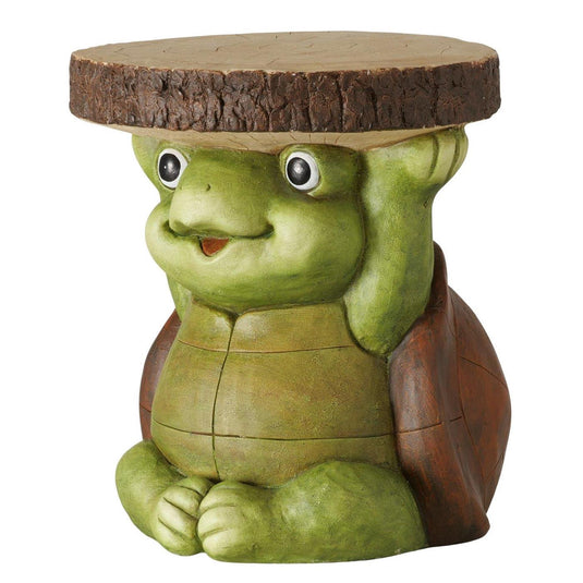 Boltze home bijzettafel toodsie schildpad 37x36x40,5cm keramiek
