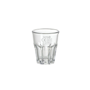 Duni kunststof shotglas any day 3cl set a 6 stuks