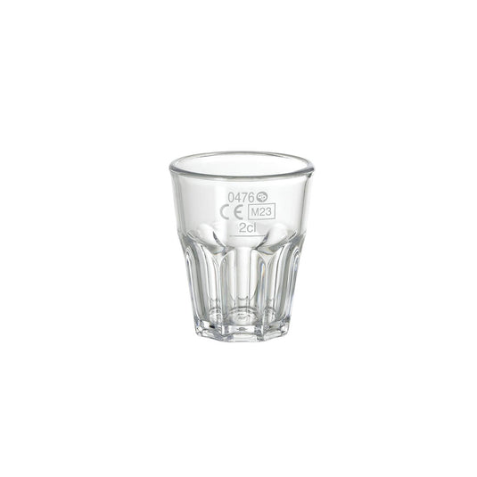 Duni kunststof shotglas any day 3cl set a 6 stuks