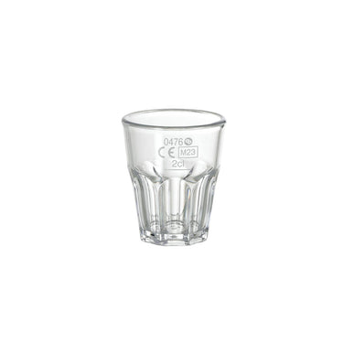 Duni kunststof shotglas any day 3cl set a 6 stuks