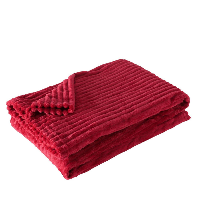 Afbeelding laden in galerijviewer, Boltze home woondeken hygge roze polyester 180x130cm
