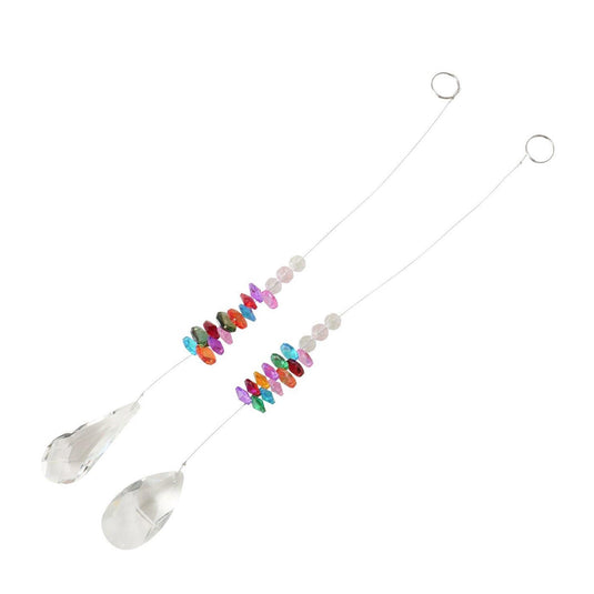Boltze home decoratieve hanger suncatcher ø3xh40cm 2 assorti