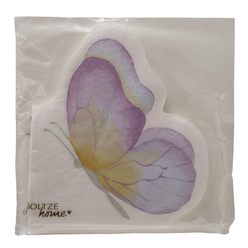 Load image into Gallery viewer, Boltze home servetten vlinder 16x15cm
