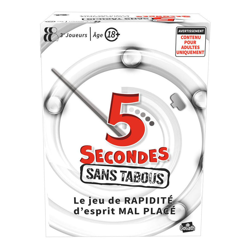 Cargue la imagen en el visor de la galería, Goliath games goliath 5 seconds gezelschapsspel uncensored - franstalig
